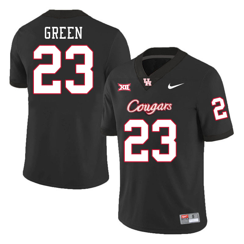 Art Green Houston Jersey,Houston Cougars #23 Art Green Jersey Youth College Uniforms-Black